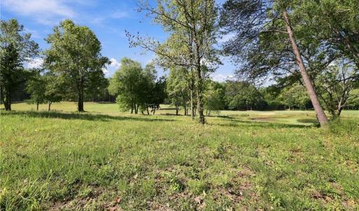 Full view of lot 54 along with the very edge of the cul-de-sac.