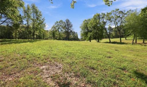 View of the 18th green and fairway with lot 54 in the upper right corner just past the lake.