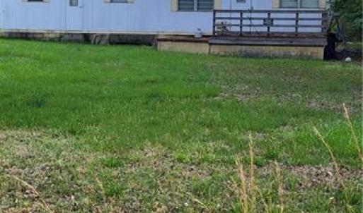 Front of mobile home