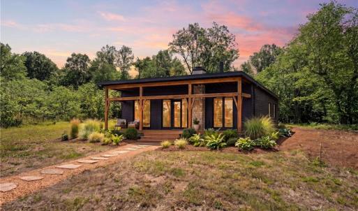Photo is digitally enhanced to demonstrate home