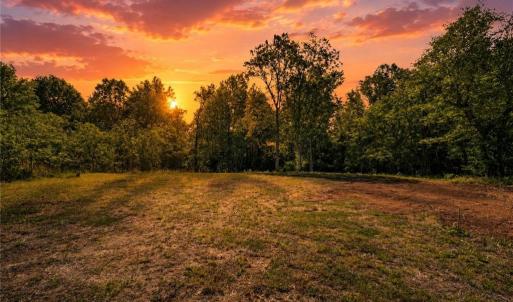 Digital Dusk of potential homesite
