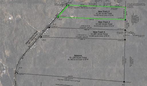 Plat map showing the property boundaries