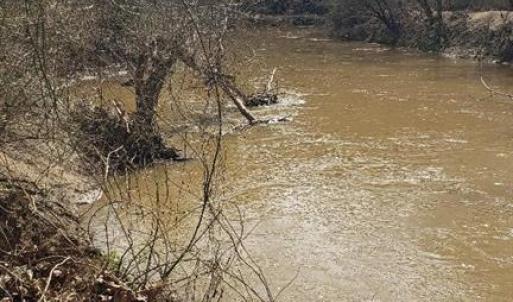 Hunting Creek on west boundary