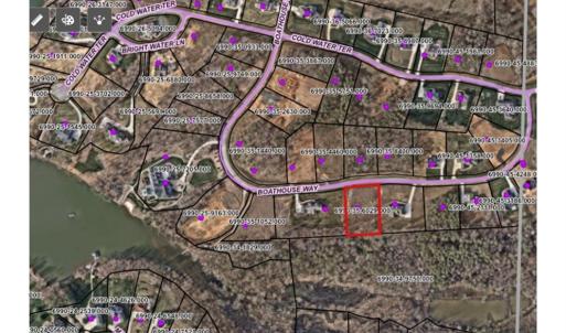 Overhead View of Lot Location Coldwater
