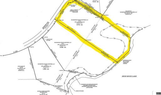 screenshot from Survey showing old and new lot lines