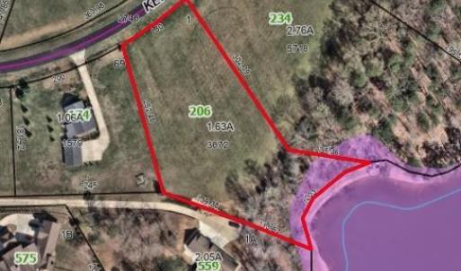 Estimated lot lines for Davidson County GIS