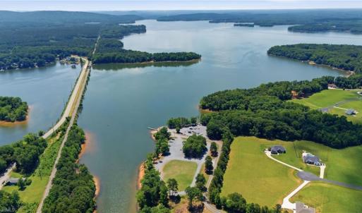 HWY 8 Abbott's Creek bridge to left.