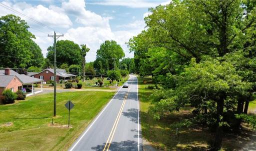 View of lots on right from Eden Rd. side