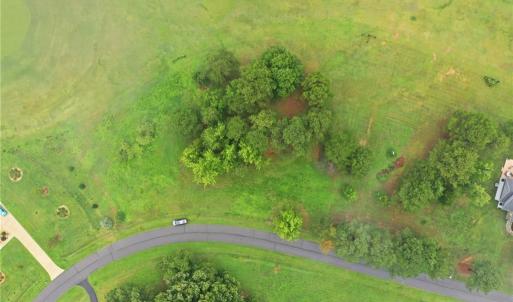 Aerial view of the vacant land-Oak Tree Drive, NC, NC 27212.