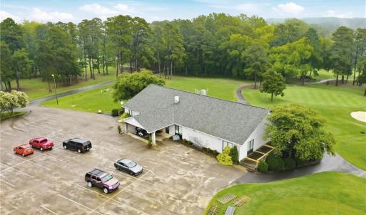 Overhead shot of Caswell Pines Clubhouse at Blanch!