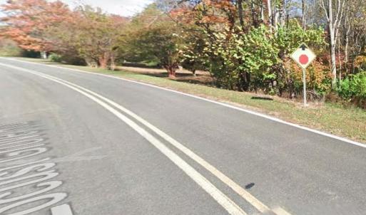 Left side of road frontage