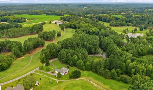 Aerial view of the property to Caswell Pines Clubhouse.