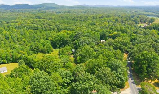 Aerial view of the property.