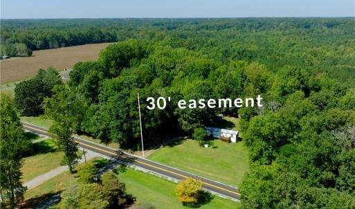 Proposed easement