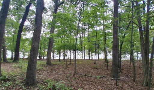 View of lake from homesite
