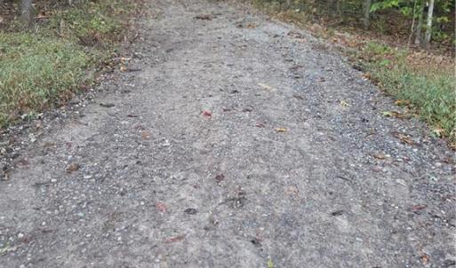 paved drive on cotton