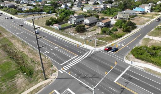 Traffice controlled intersection