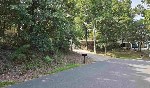 Looking down the street