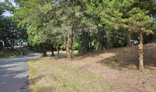 Looking down the street