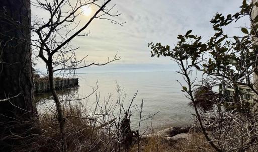 Water view from the lot