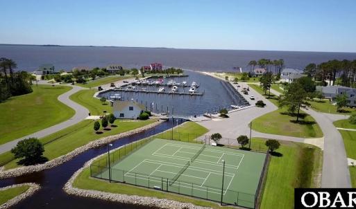 Sound front Marina with Tennis courts