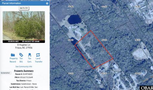 Photo #6 of Hughes Lane, Frisco, NC 2.4 acres