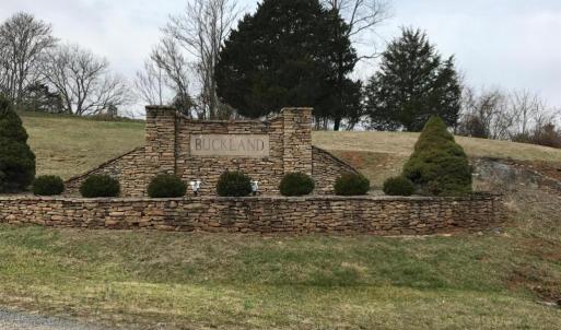 Buckland Lot 8 Sign