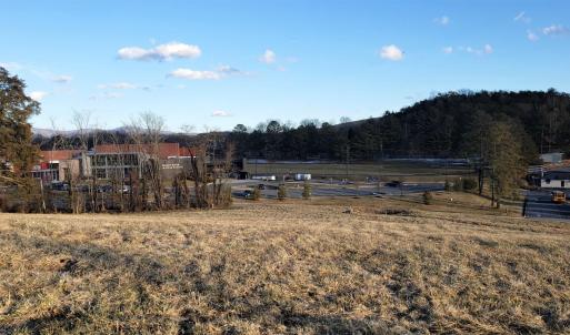 View across land to East
