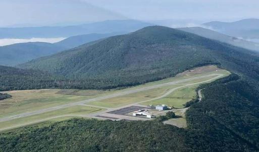 Bath County Airport - Aerial