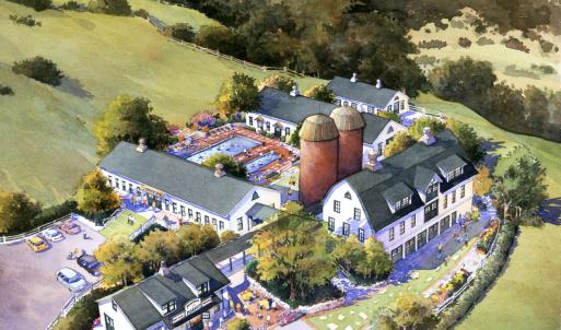 Old Dairy Complex Art Rendering