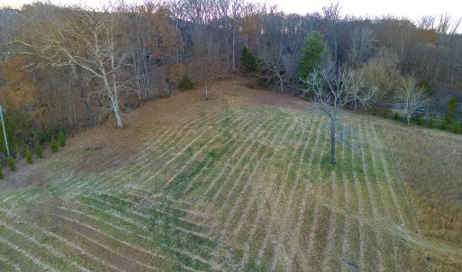 Aerial of lot