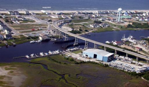 holden beach aerial picture