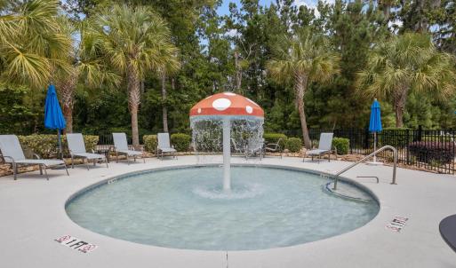 View of swimming pool with a patio area and pool w