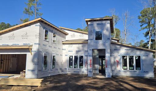View of back of house