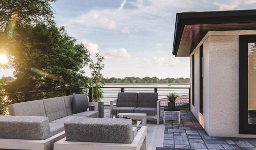View of patio / terrace featuring an outdoor livin