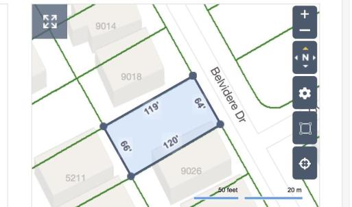 Map location