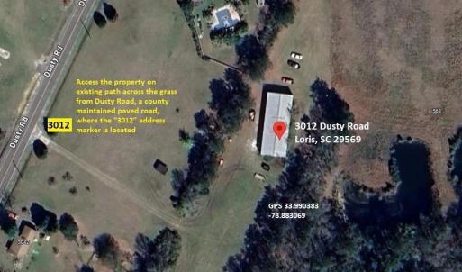 Photo #2 of 3012 Dusty Rd., Loris, SC 3.2 acres