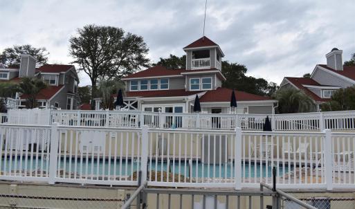 Exterior space featuring a fenced in pool and fenc