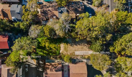 Bird's eye view featuring a residential view