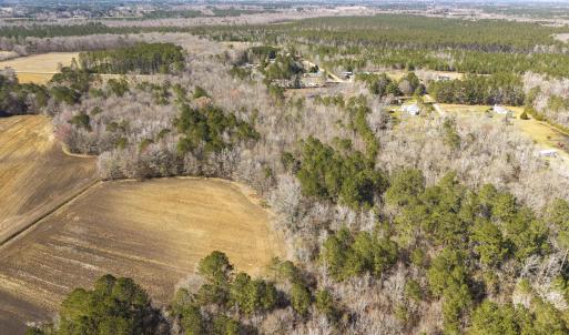 Aerial view of property's location with rural land