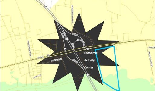 Map location