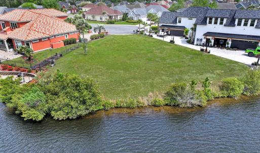 Drone / aerial view with a residential view and a