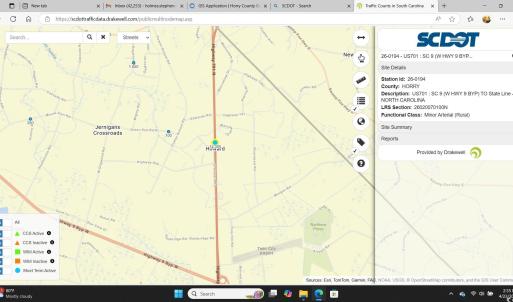 Map location