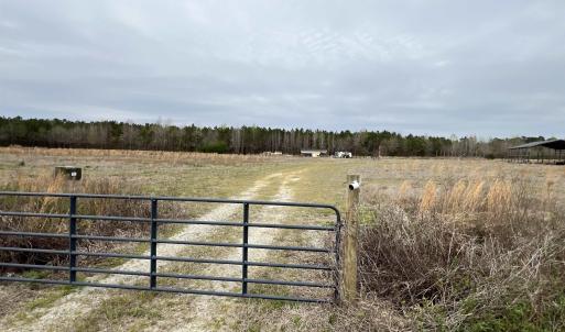 Gate with a view of countryside