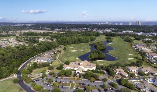 Birds eye view of property featuring view of golf