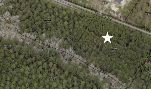 Map / location with property boundaries highlighte