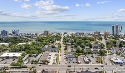 View of urban area featuring a nearby body of wate