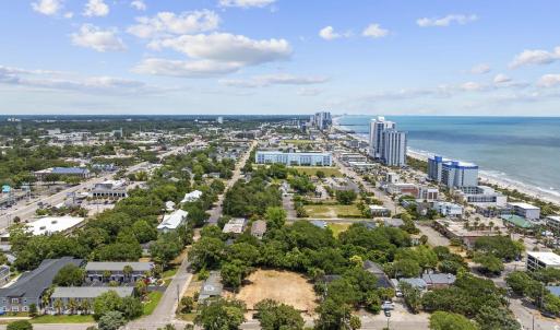 View of urban area featuring a nearby body of wate