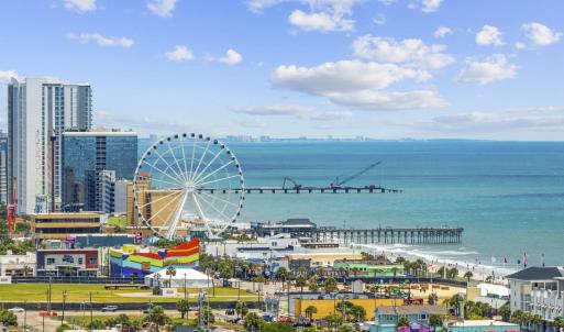 Water view with nearby urban area
