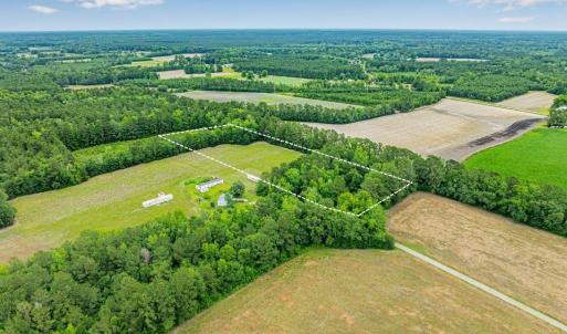 View of rural area featuring property parcel outli
